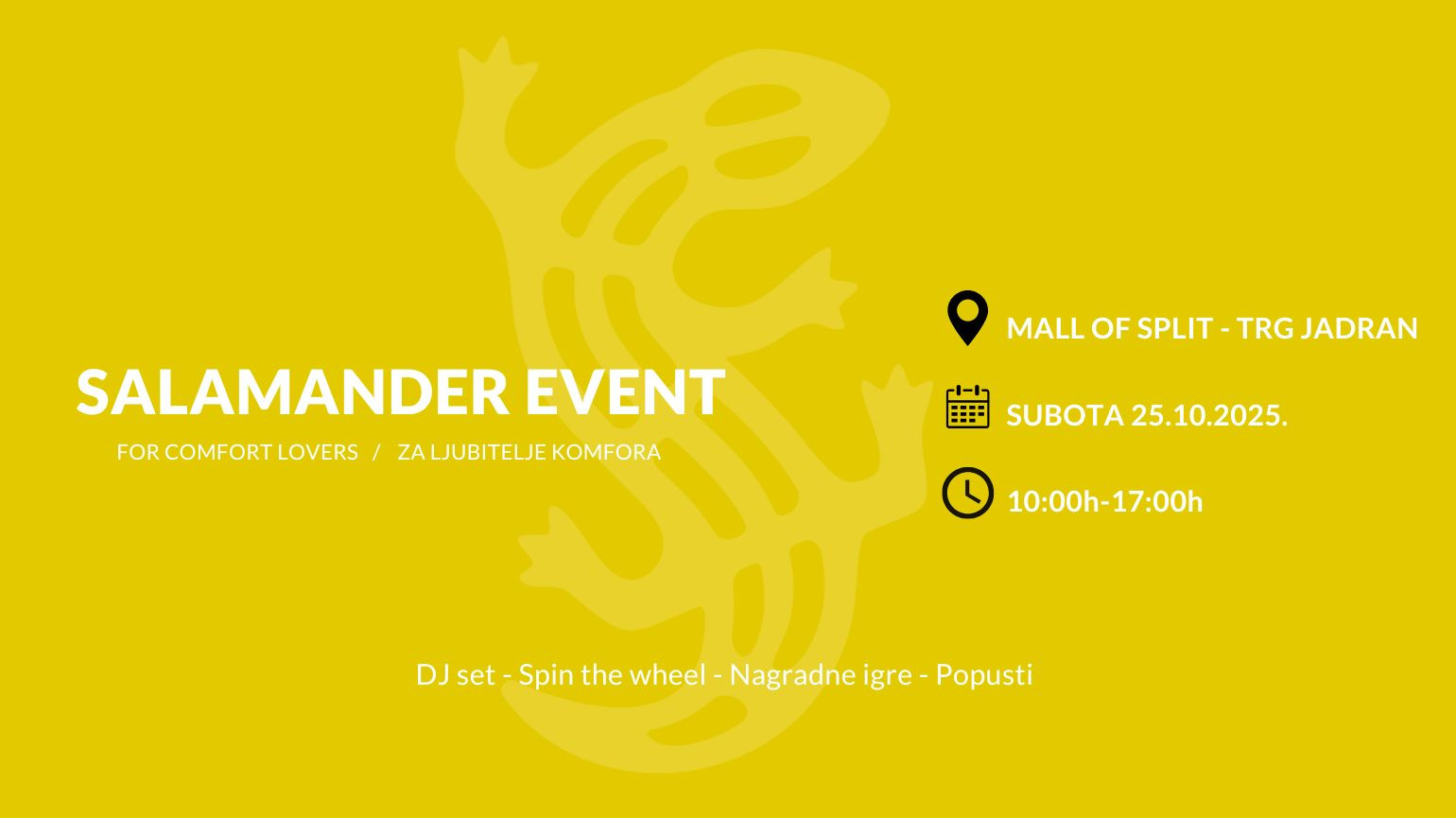 Salamander Event u Mall of Split!