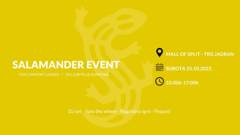 Salamander Event u Mall of Split!